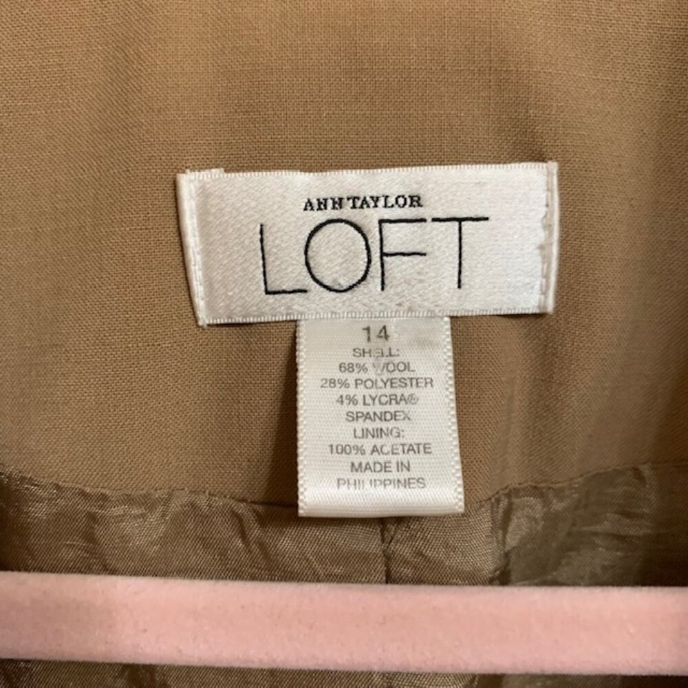 LOFT Tan Blazer Jacket - Picture 5 of 7
